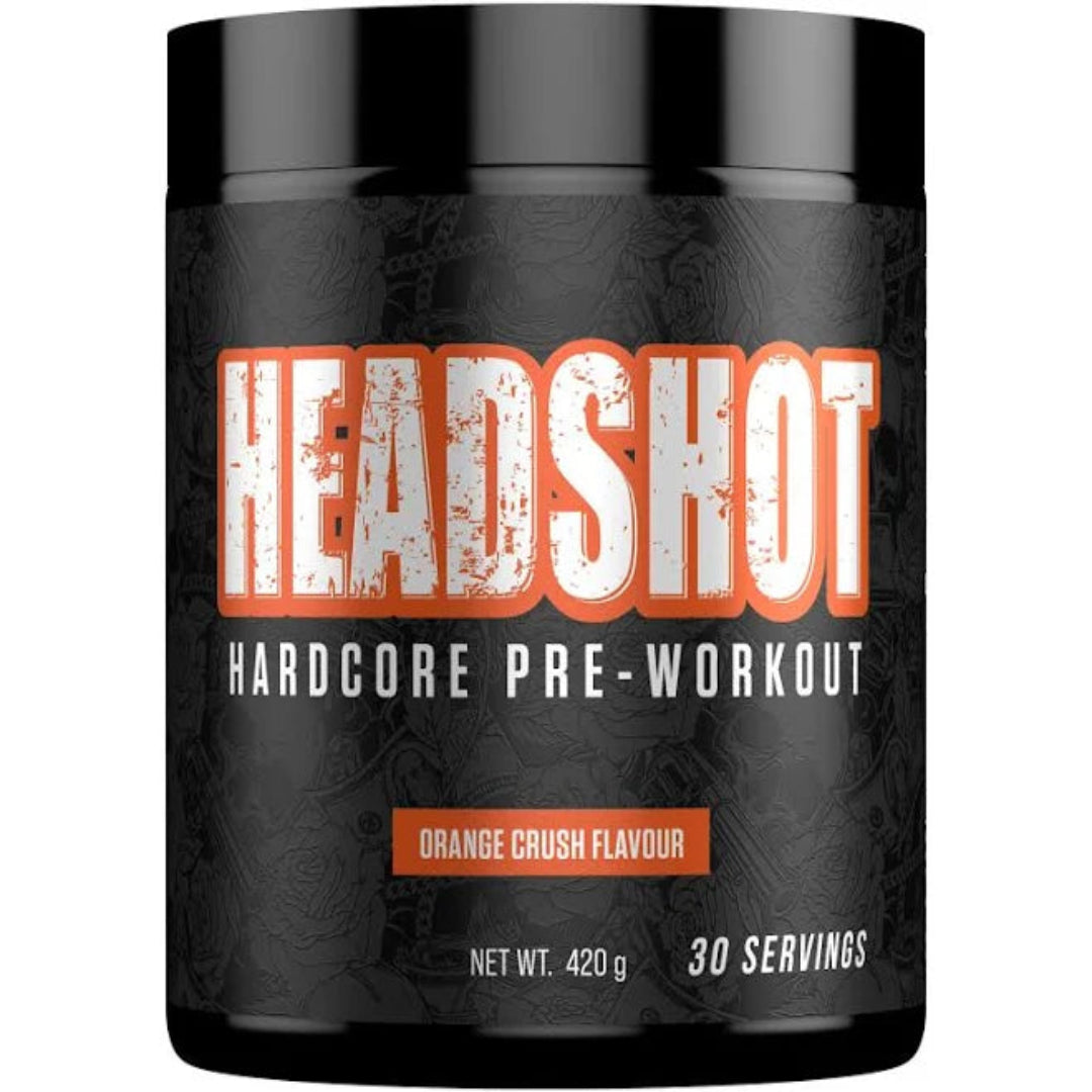 HEADSHOT // Hardcore Pre-Workout — Orange Crush