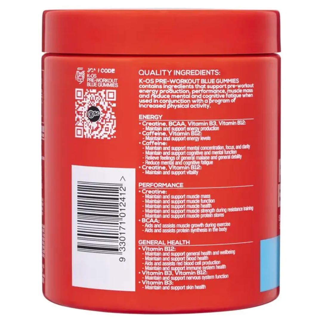 BSC Pre-Workout Gummies