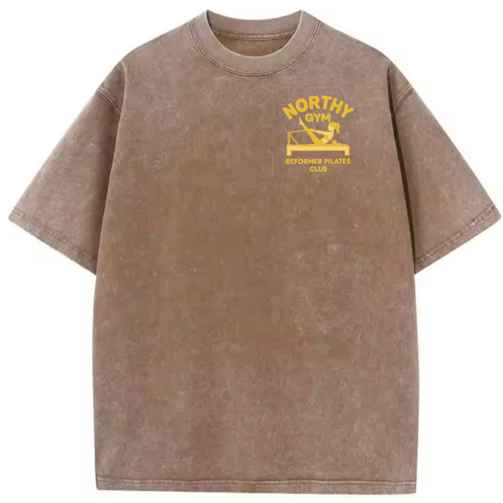 Northy Pilates Faded Hearts Tee