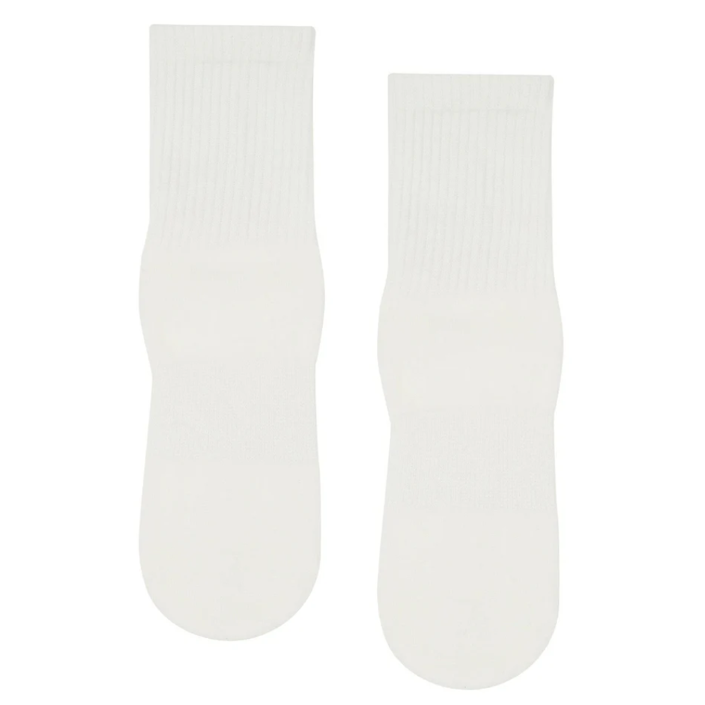 MoveActive Crew Non Slip Grip Socks – Ivory
