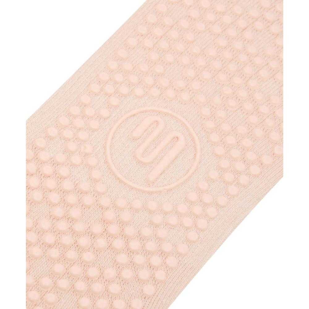 MoveActive Crew Non Slip Grip Socks – Soft Pink