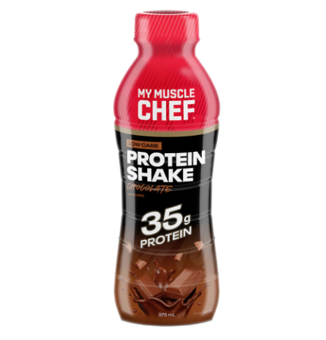 My Muscle Chef protein shake chocolate
