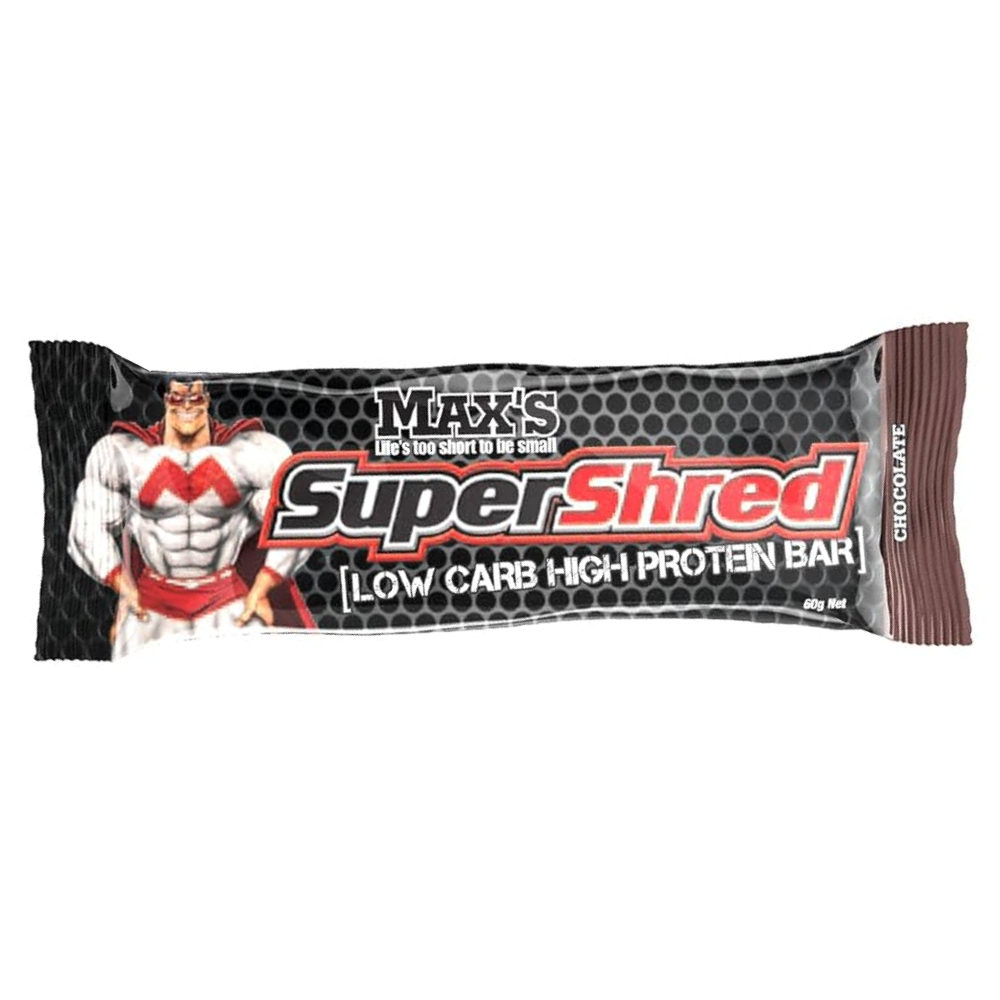 Max's Super Shred High Protein / Low Carb Fat Burning Bar