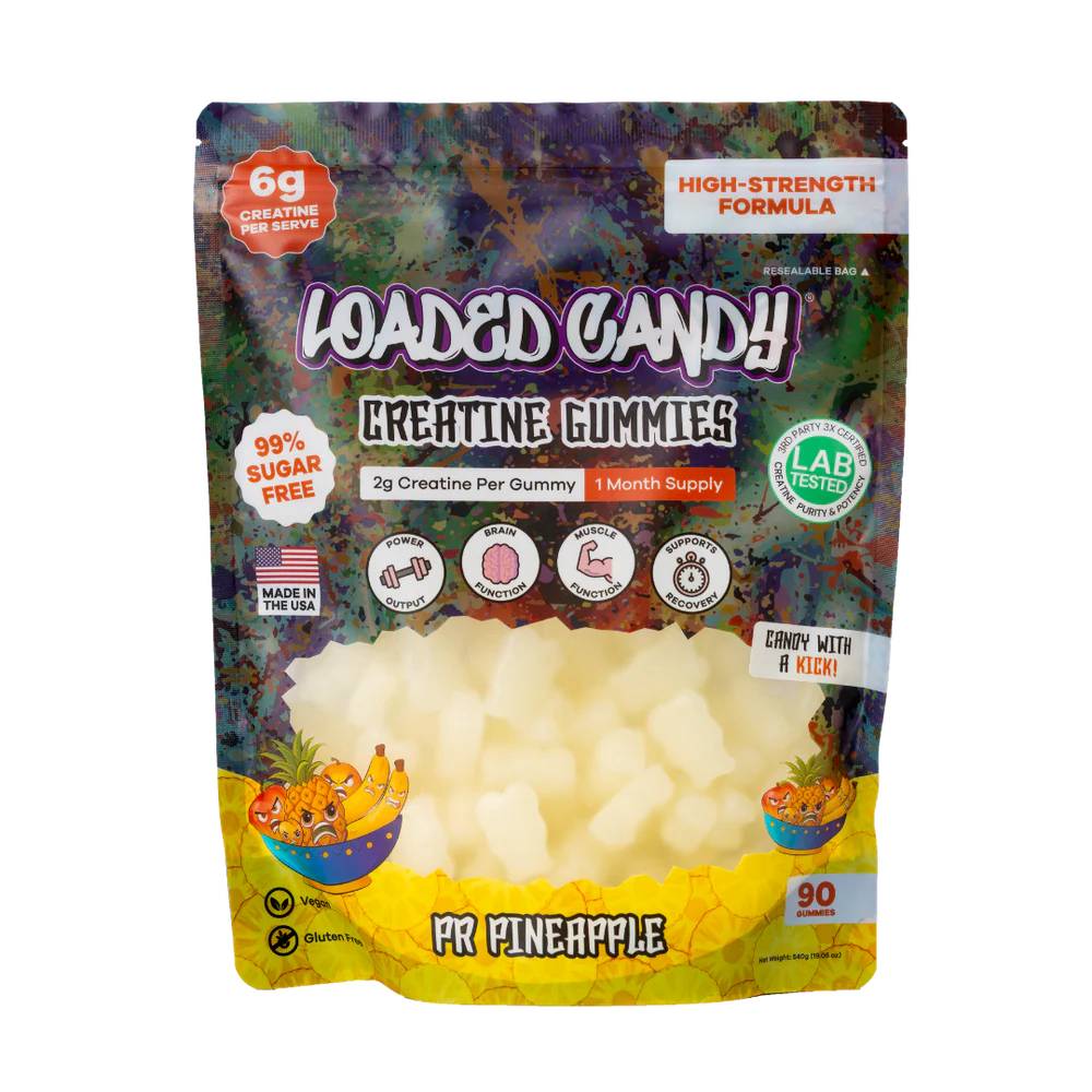 Loaded Candy Creatine Gummies 90pk
