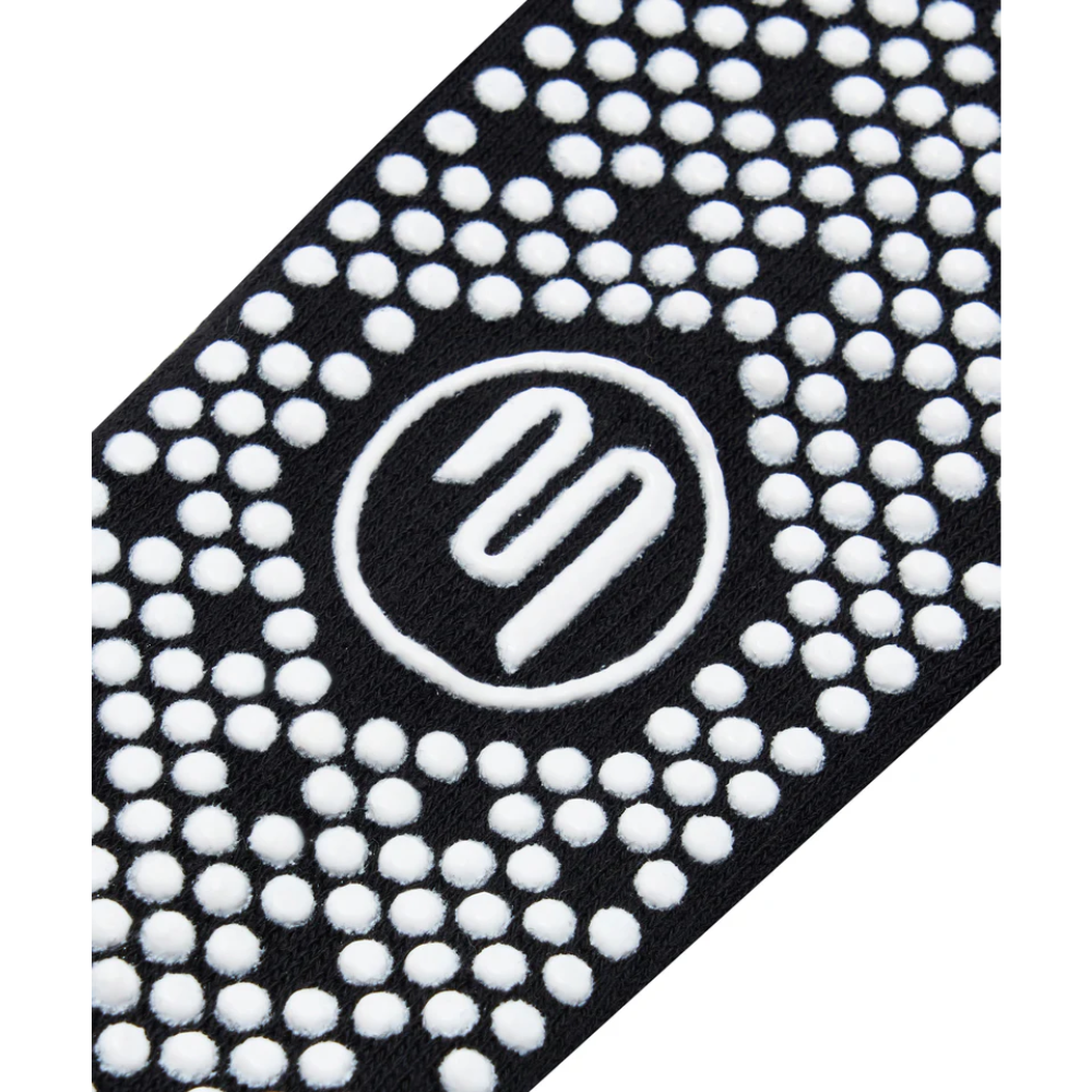 MoveActive Crew Non Slip Grip Socks – Black