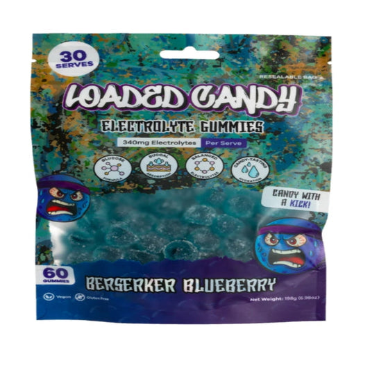 Loaded Candy Electrolyte Gummies 60pk