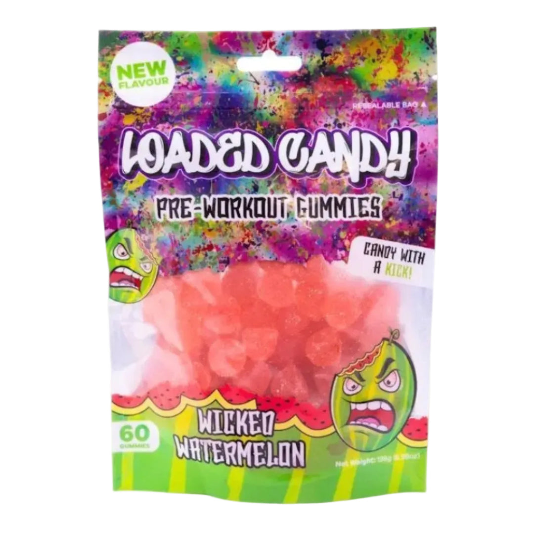 Loaded Candy Pre-Workout Gummies 60pk