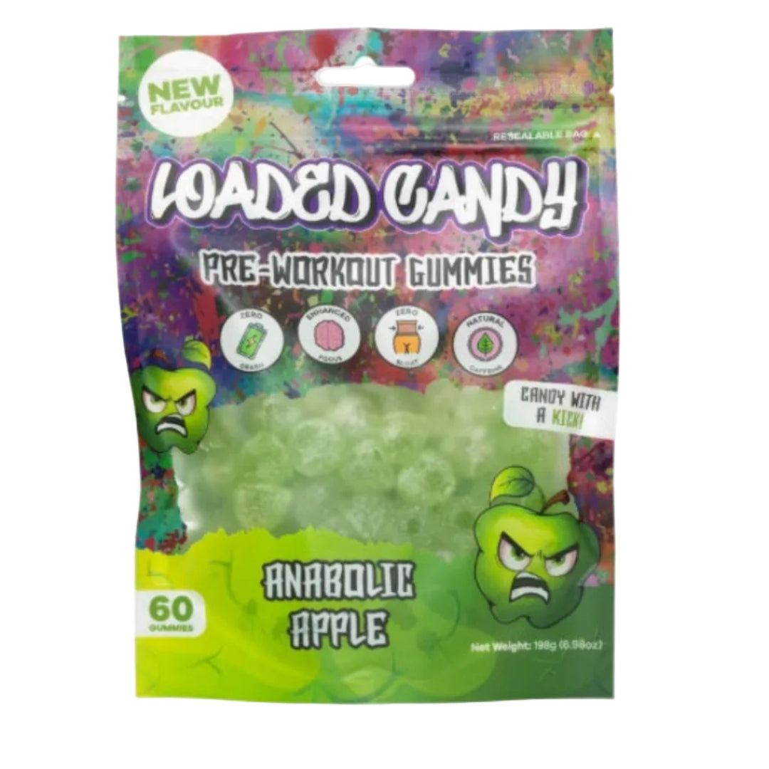 Loaded Candy Pre-Workout Gummies 60pk