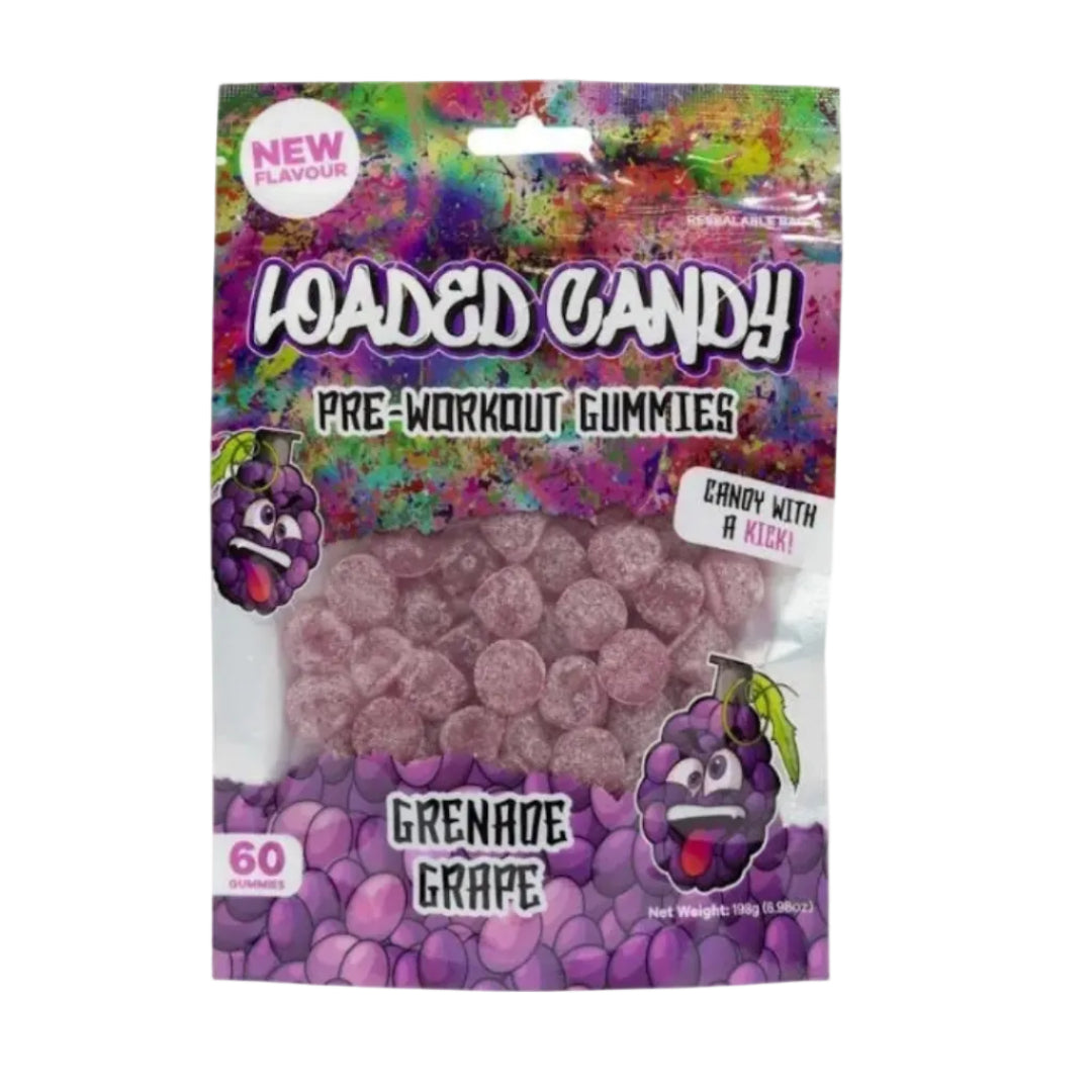 Loaded Candy Pre-Workout Gummies 60pk