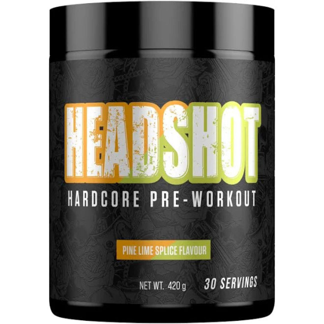 HEADSHOT // Hardcore Pre-Workout — Pine Lime Splice