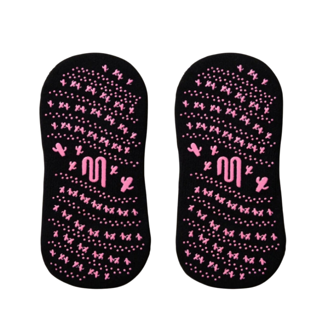 MoveActive Classic Low Rise Non-Slip Grip Socks - Señorita Spike