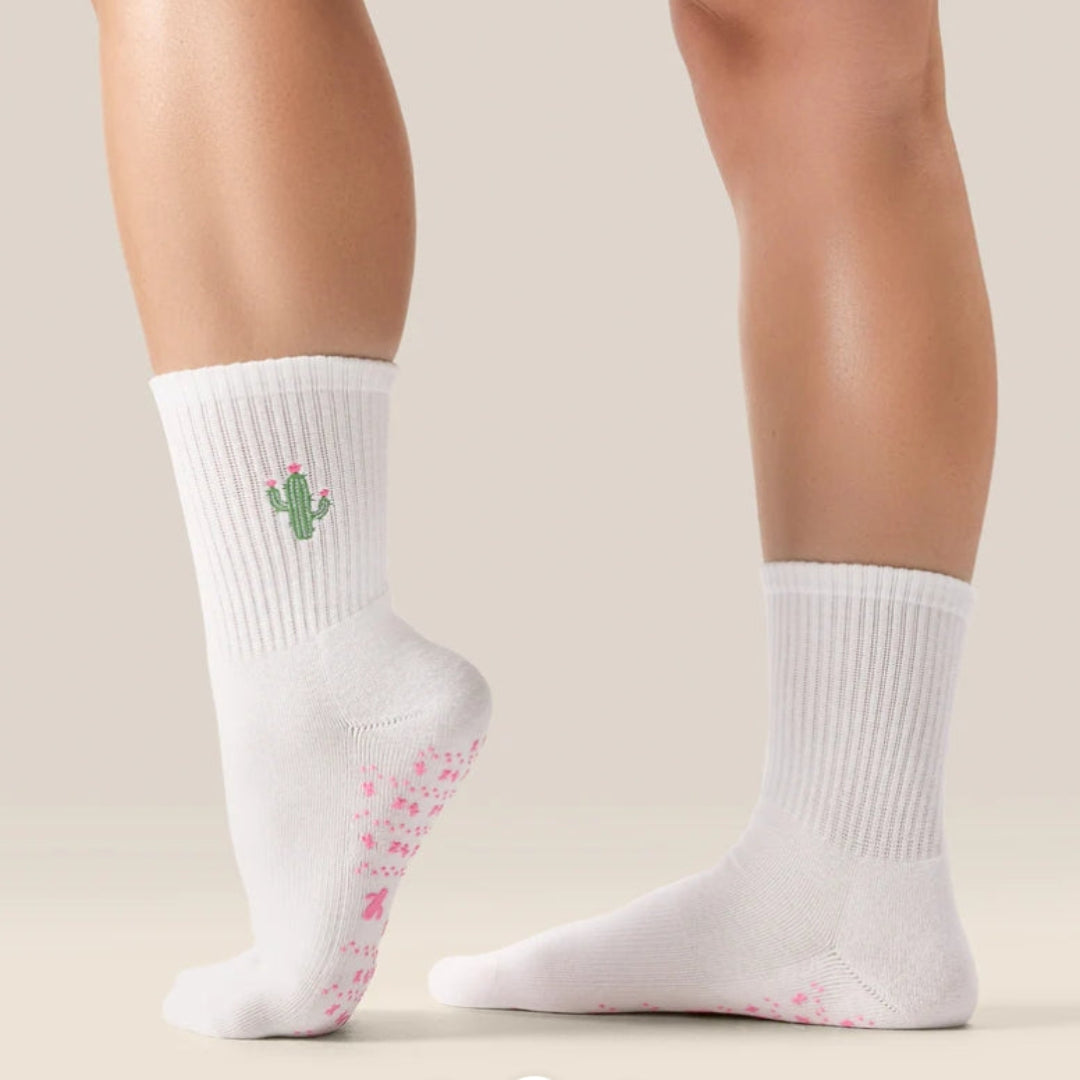 MoveActive Crew Non-Slip Grip Socks - Señorita Spike