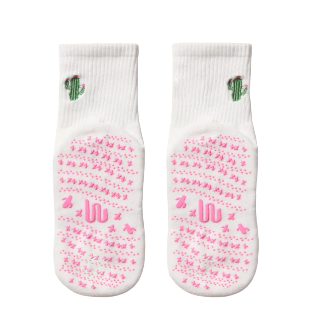MoveActive Crew Non-Slip Grip Socks - Señorita Spike