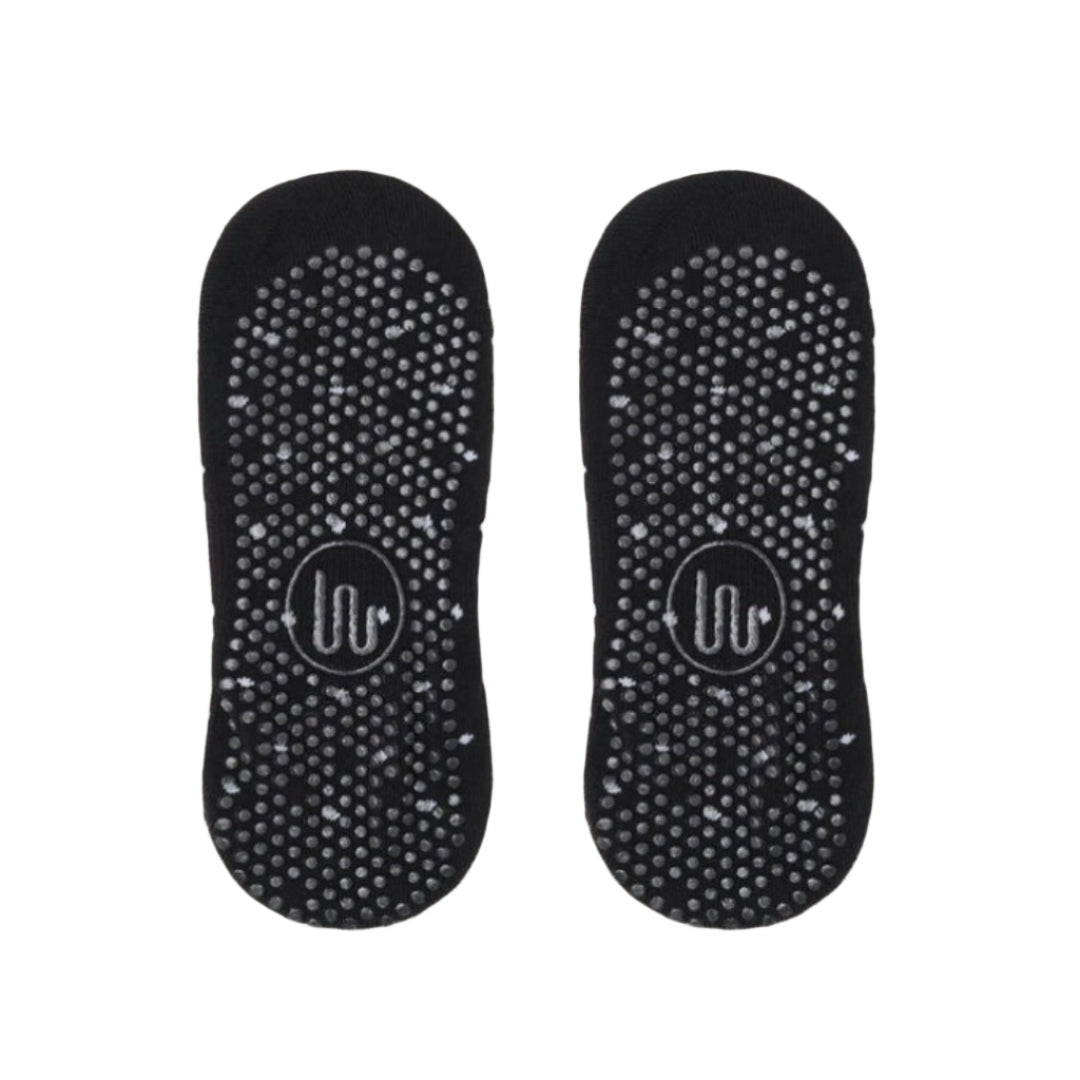 MoveActive Ballet Non-Slip Grip Socks - Black Polka