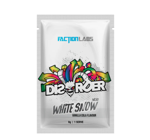 Faction Labs Disorder Pre Workout Sachet - White Snow (Copy)