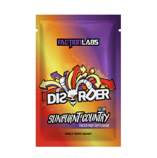 Faction Labs Disorder Pre Workout Sachet - sunburnt country