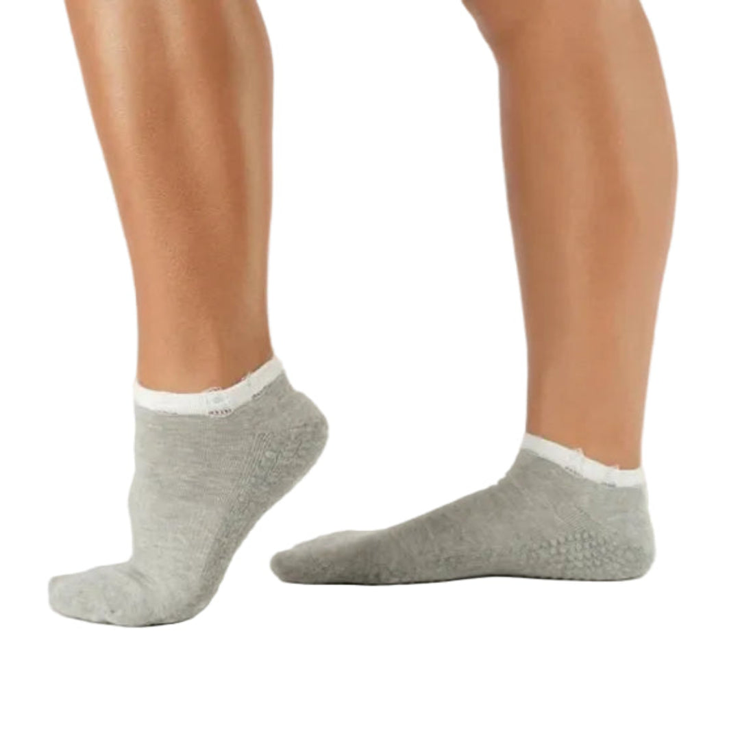 MoveActive Low Rise Grip Socks - Marle Grey