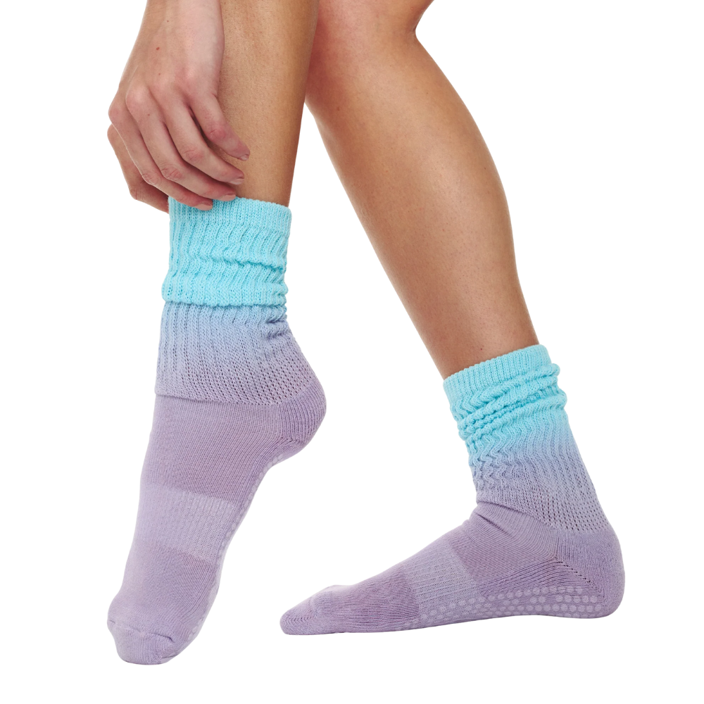 Scrunch Non Slip Grip Socks – Flashdance
