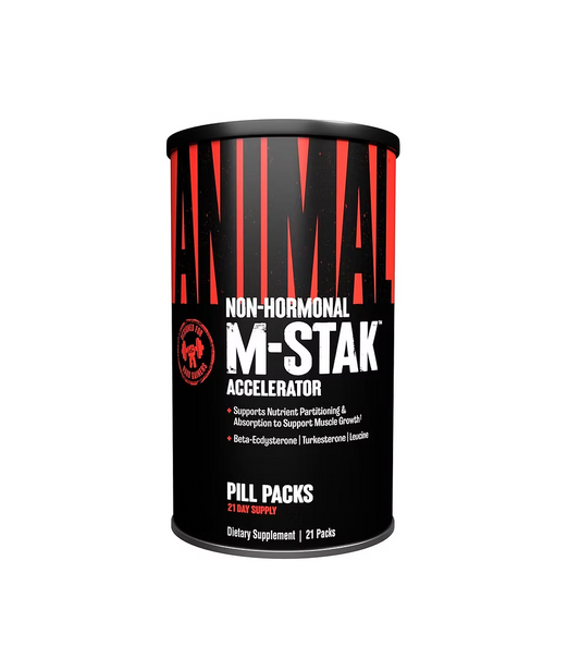 Animal, Non-Hormonal M-Stak, 21 Pill Packets