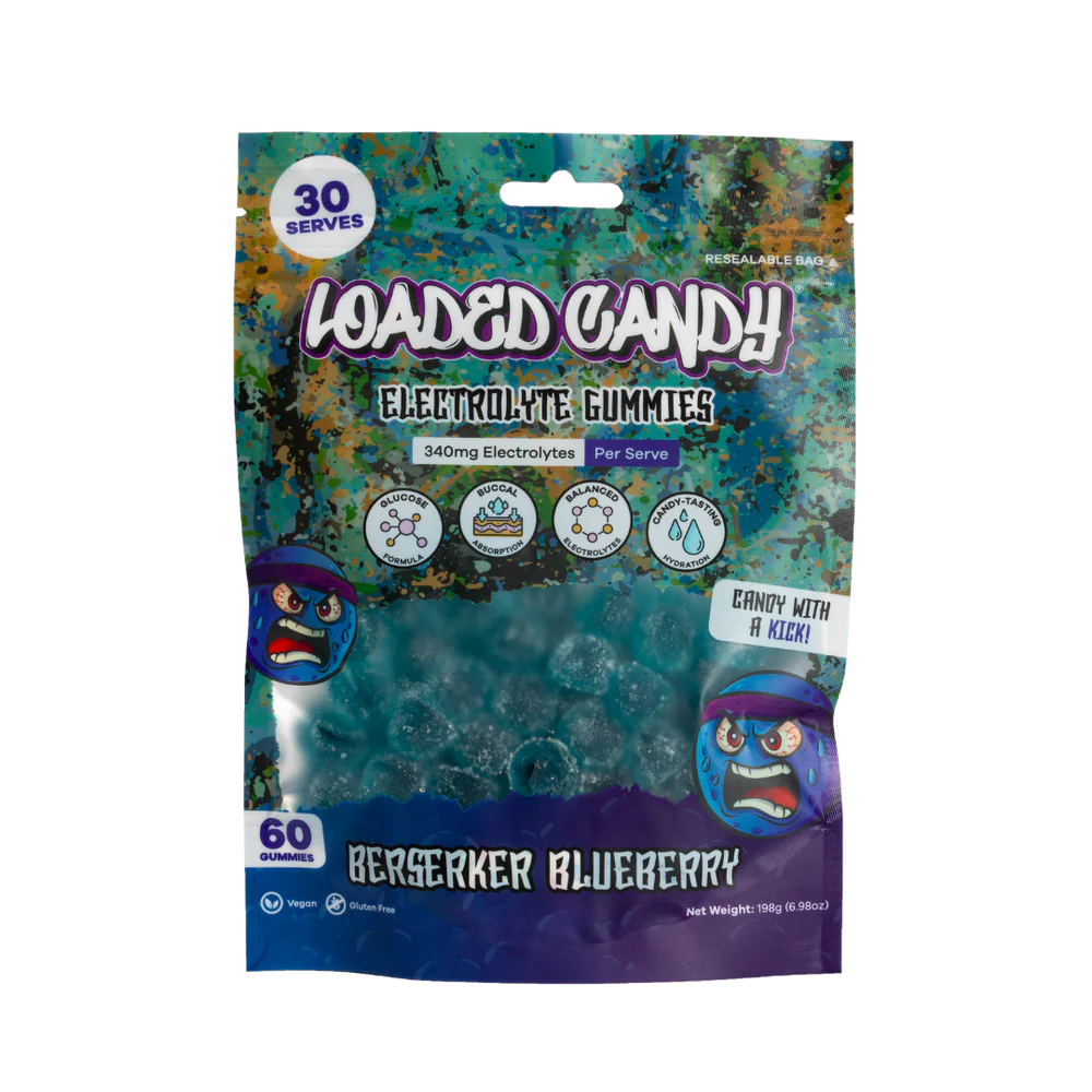 Loaded Candy Electrolyte Gummies 60pk