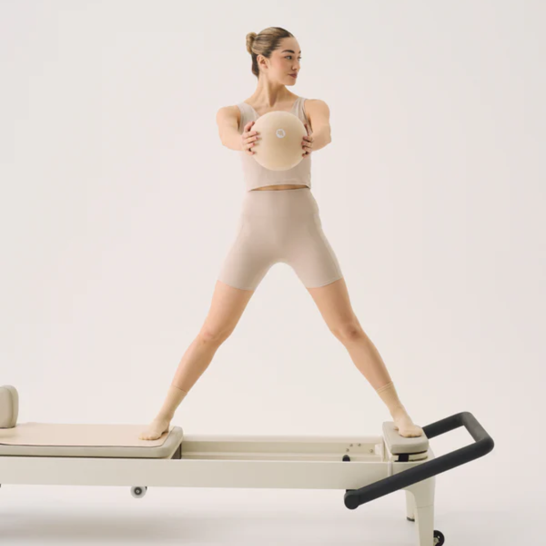 MoveActive Crew Non Slip Grip Socks – Almond