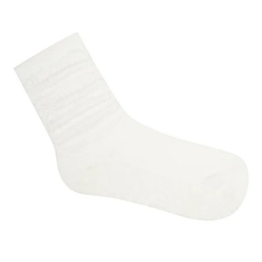 MoveActive Scrunch Non Slip Grip Socks – Ivory