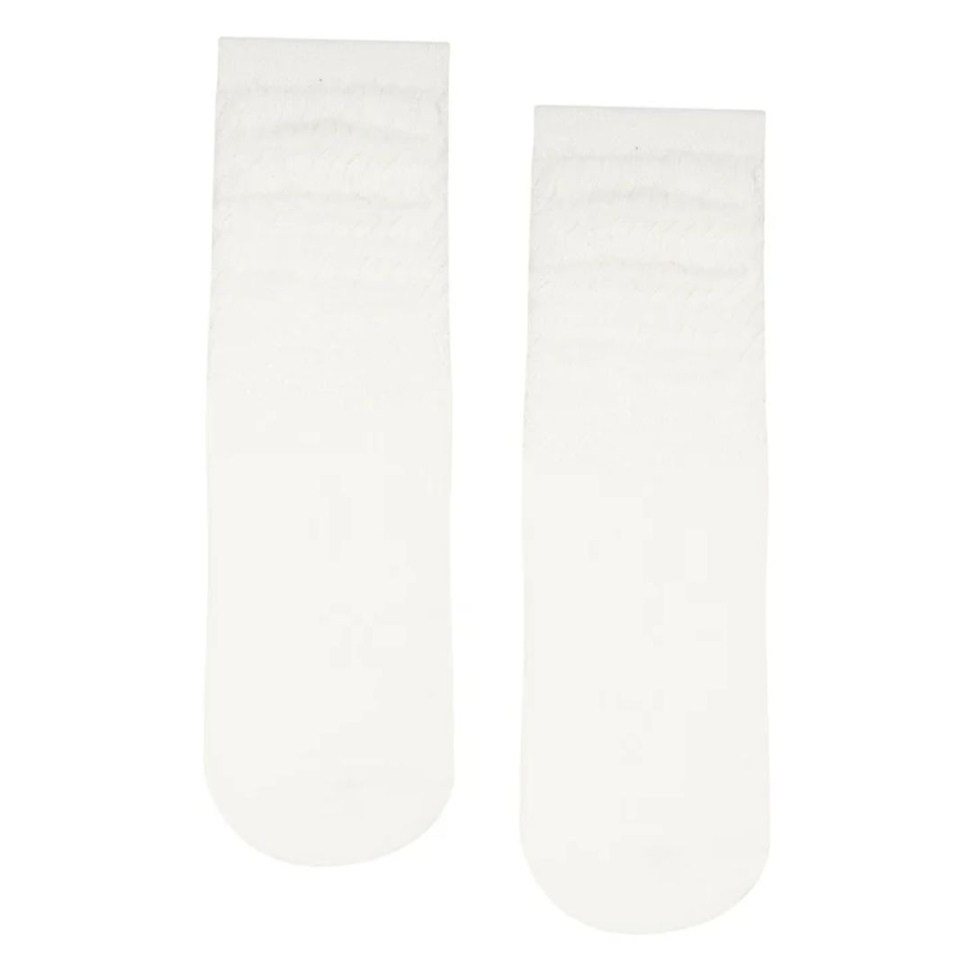 MoveActive Scrunch Non Slip Grip Socks – Ivory