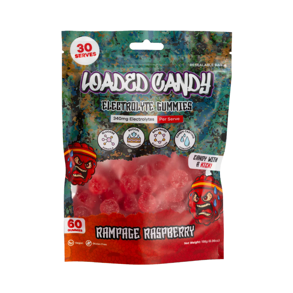 Loaded Candy Electrolyte Gummies 60pk